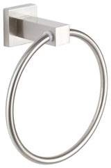 Baden Bath Series, Towel Ring in Satin Nickel