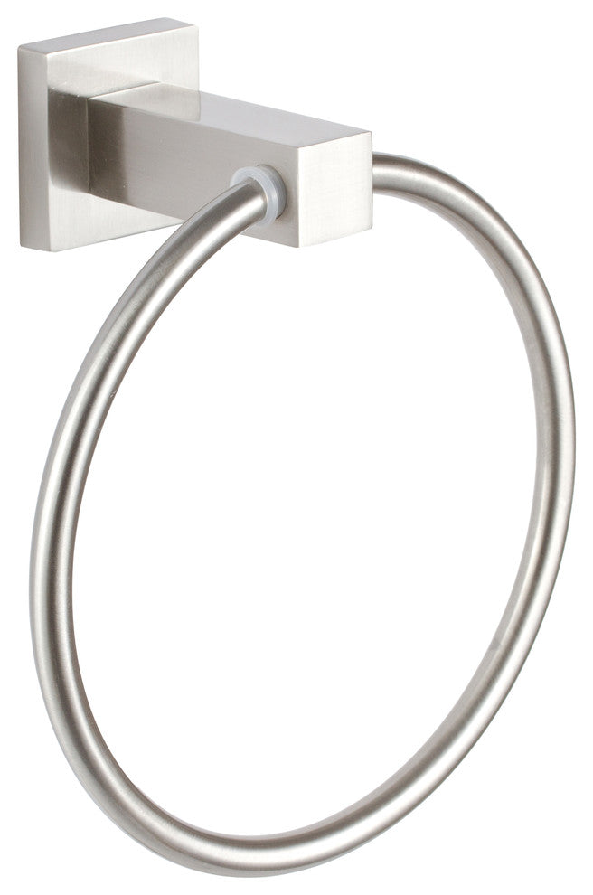 Baden Bath Series, Towel Ring in Satin Nickel