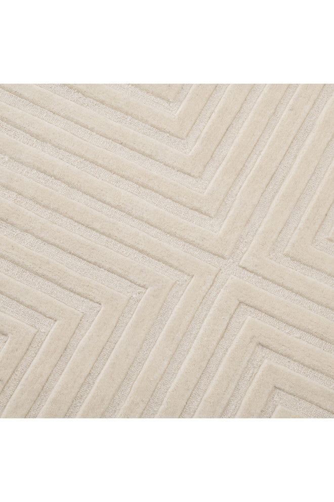 Beige Wool Rug 7' x 10', Eichholtz Breck