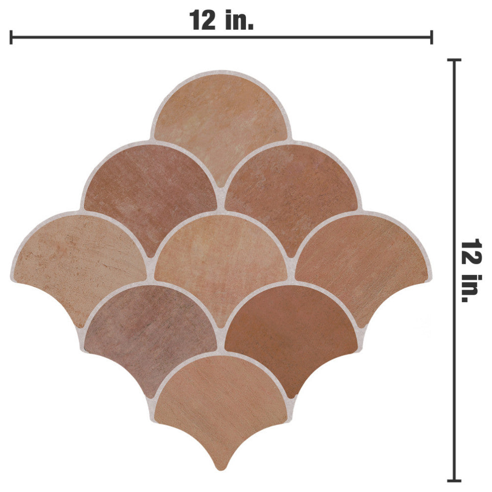 Scala Statuario Porcelain Floor and Wall Tile, Cotto