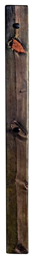 Big Sky Collection Live Edge Panel Headboard, Cal King, Jacobean Stain