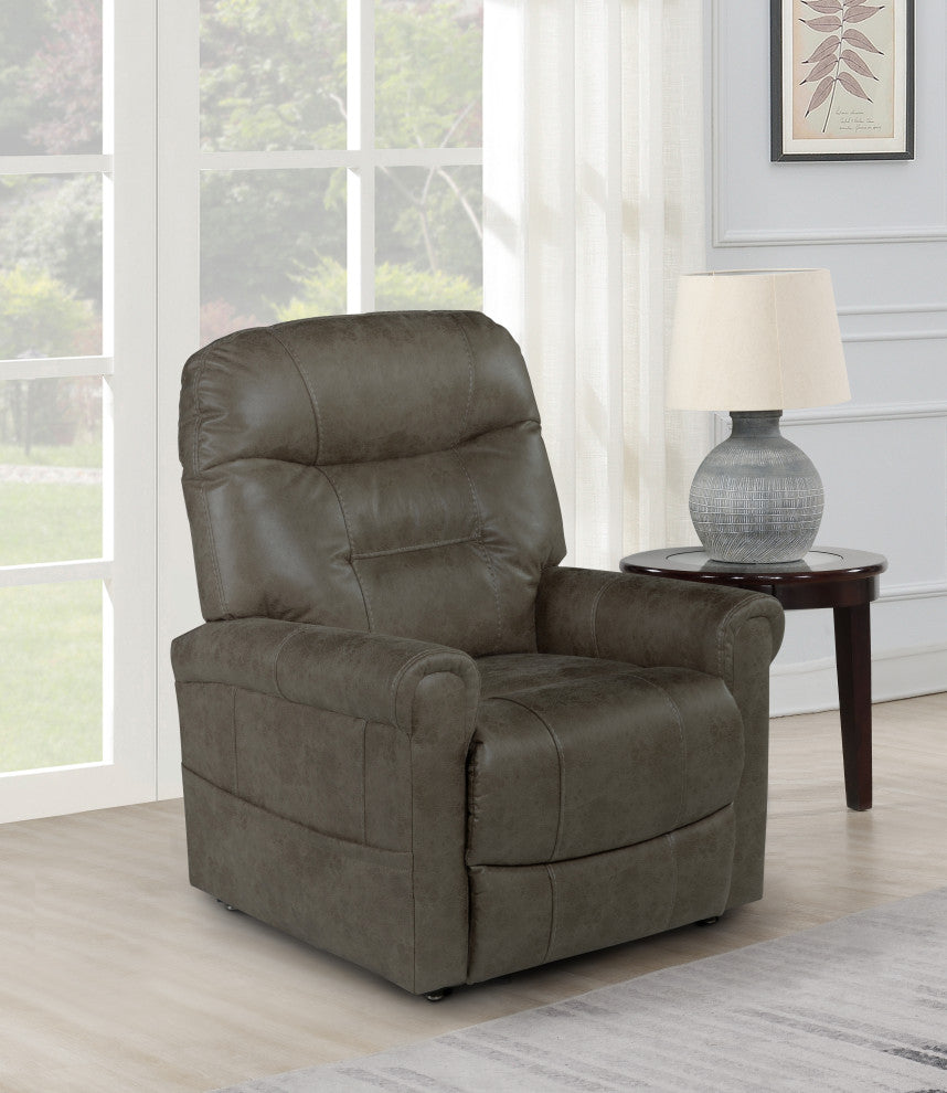 Ottawa Power Lift Chair/Heat/Massage Walnut
