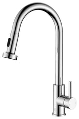 Elegant Lighting FAK-309 Sem 1.8 GPM 1 Hole Pull Down Kitchen - Chrome