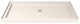 DreamLine SlimLine 30x60x2 3/4 Center Drain Single Threshold Shower Base Biscuit