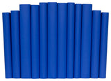 Decorative Books - True Blue Paper Wrapped Book Bundle - 1 foot of Books