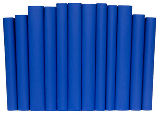 Decorative Books - True Blue Paper Wrapped Book Bundle - 1 foot of Books