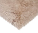 100% New Zealand Sheepskin Chair Seat Cover, 17"x17", Taupe