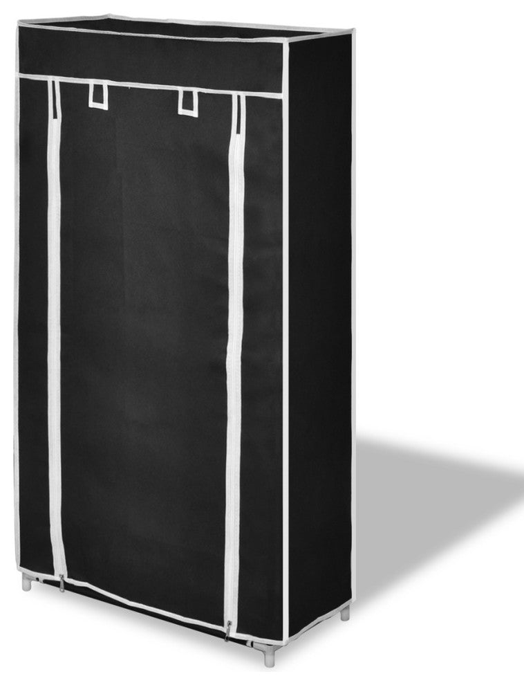 10 Pair 5 Tier Shoe Rack Tower Portable Closet Storage Organizer w/ Shelf Black