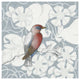 "Arts and Crafts Birds I Tone on Tone" Paper Print by Elyse DeNeige, 26"x26"