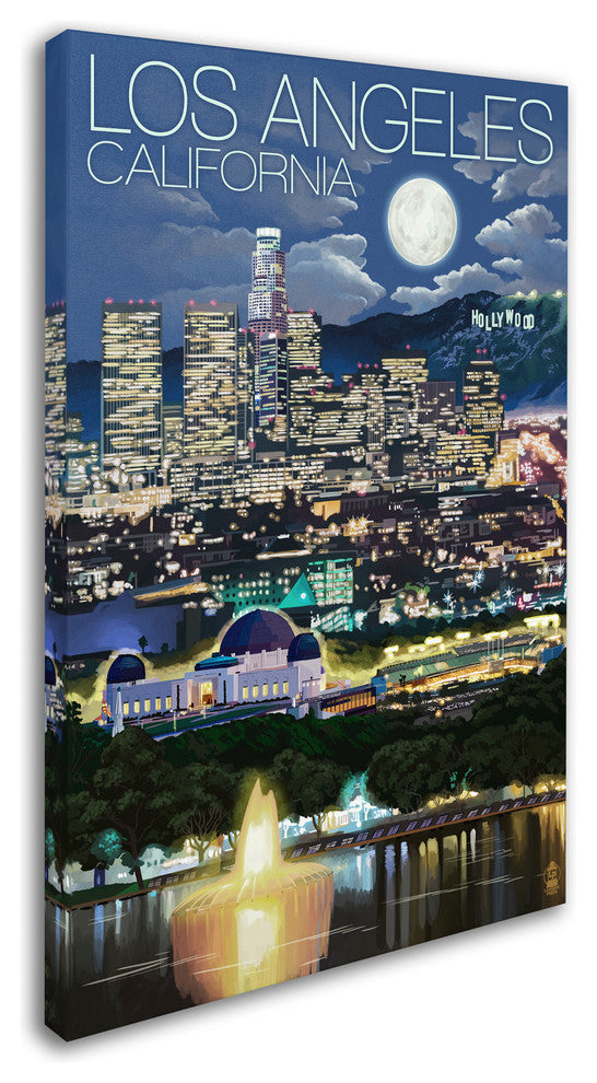 Lantern Press 'California' Canvas Art, 12" x 19"
