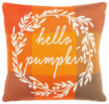 Safavieh Hello Pumpkin Pillow Multi 18" X 18"