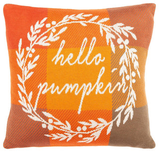 Safavieh Hello Pumpkin Pillow Multi 18" X 18"