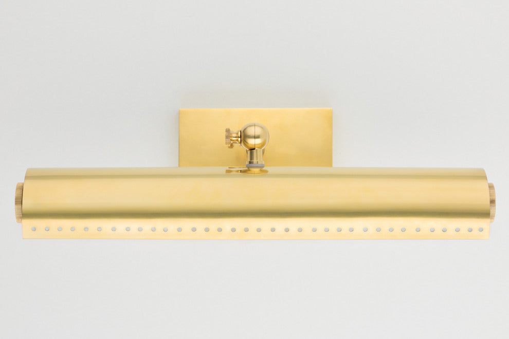 Hampshire 2-Light Medium Picture Light by Mark D. Sikes, Aged Brass Finish