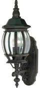 Central Park 1-Light Outdoor, Textured Black