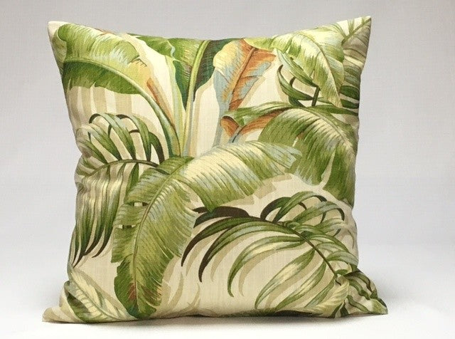 Tropical Leaves Pillow
