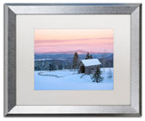 Michael Blanchette Photography 'Bridge on a Hill' Matted Framed Art, 20x16