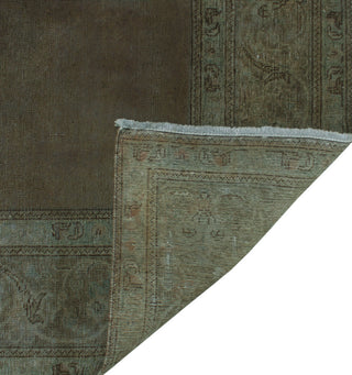 Vintage Distressed Overdyed Kay Lt. Brown Rug