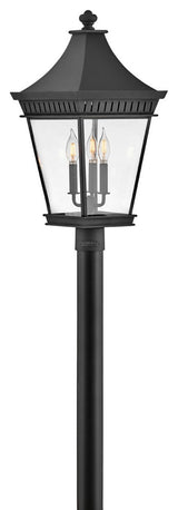 Chapel Hill LED Post Top or Pier Mount, Museum Black