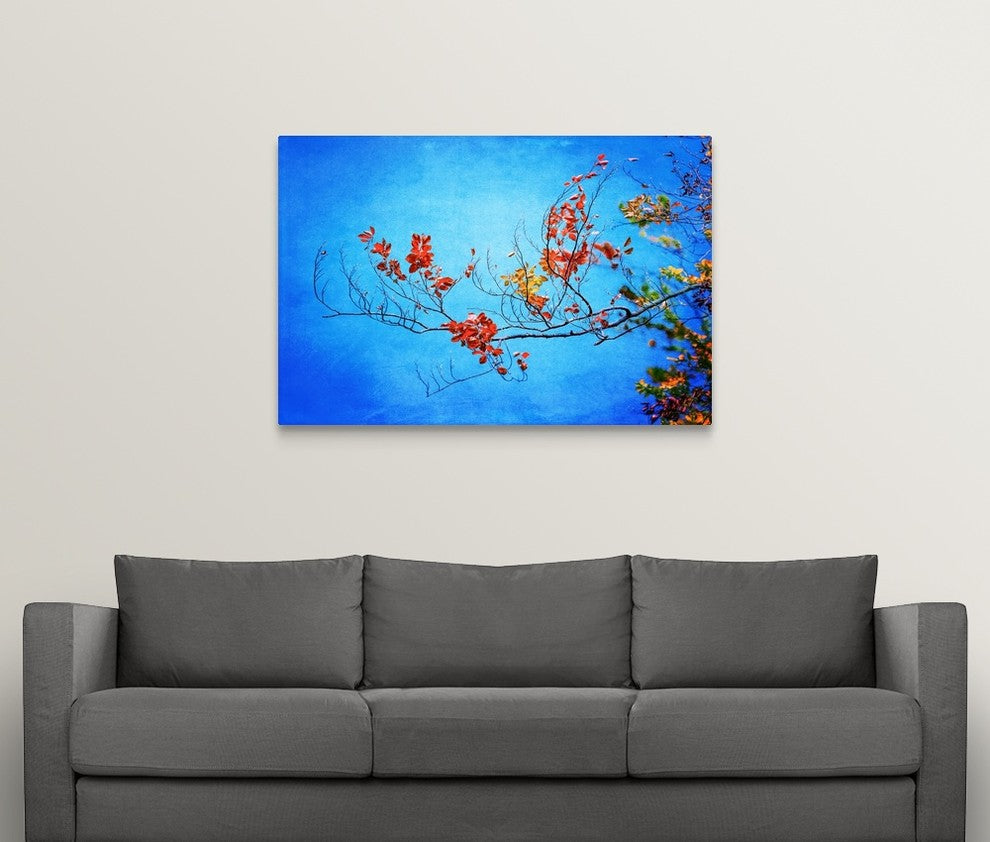 "Fall Texture" Wrapped Canvas Art Print, 48"x32"x1.5"