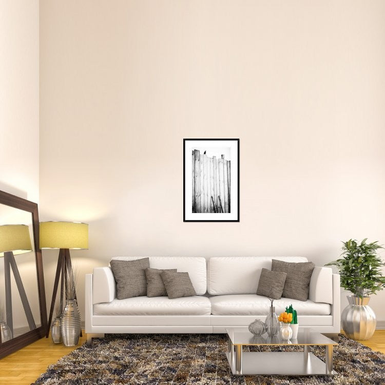 "Freed" Framed Digital Print by Jurgen Hartlieb, 25x38"