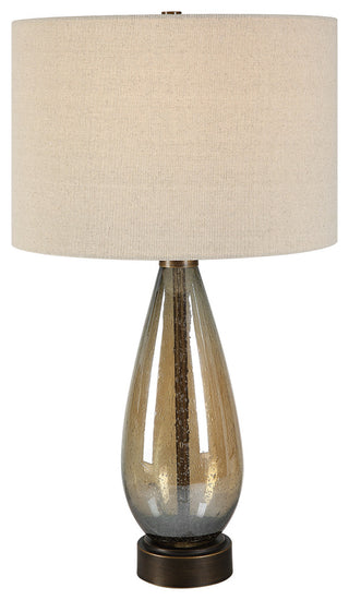 Uttermost 30230 Baltic Teardrop Glass Table Lamp