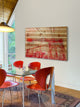 "Brooklyn Bridge" Print on Natural Pine Wood, 60"x40"