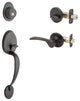 Active Handle Set, Kash Lever Interior Trim, Tuscan Bronze
