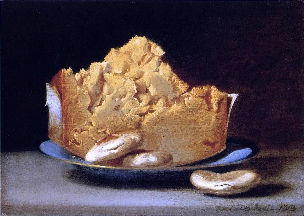 Raphaelle Peale Cheese and Three Crackers, Gallery Wrapped Canvas, 18"x27"