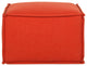 Safavieh Elaine Pouf, Burnt Orange