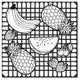 Hello Angel ''Fruit'' Canvas Art, 14x14