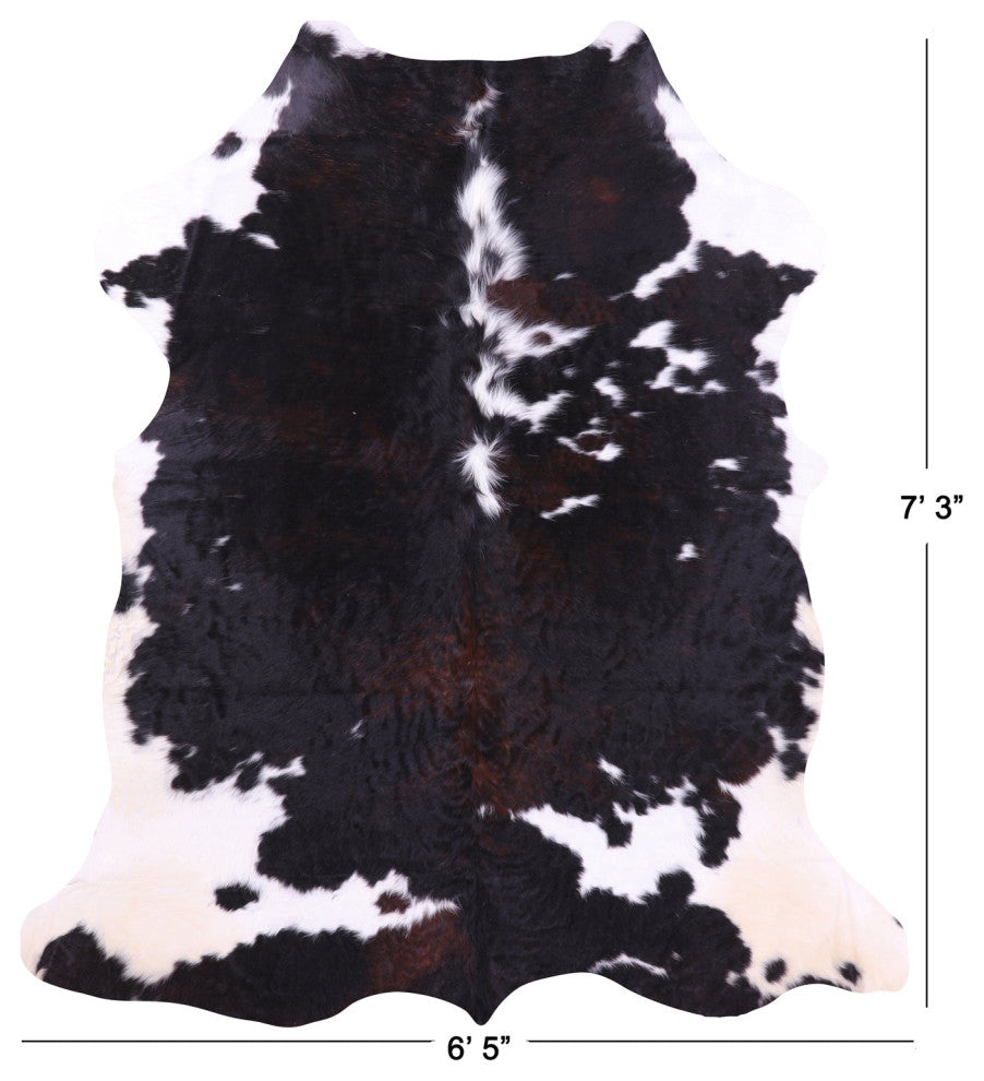 Natural Cowhide Rug 7' 3" X 6' 5" C1608