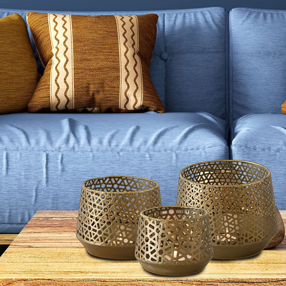 3 Piece Metal Lattice Hurricanes