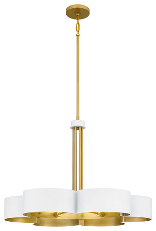 Quoizel BSM5028W 6-Light Chandelier, Balsam