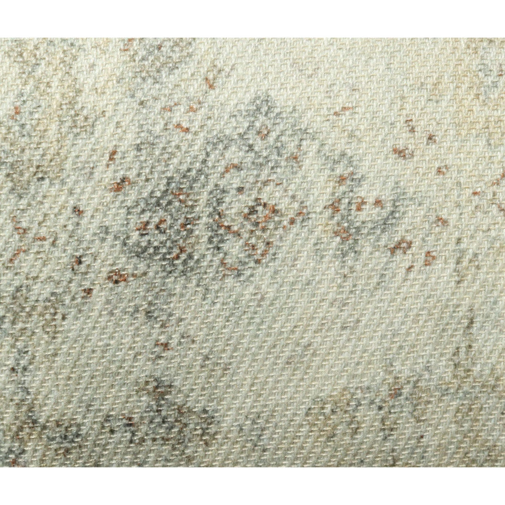 Sand Machine Woven with Tassels Lawson Throw Pillow, 16" x 26"