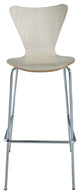 Modern Contemporary Dining Kitchen Wood Bar Stool Natural