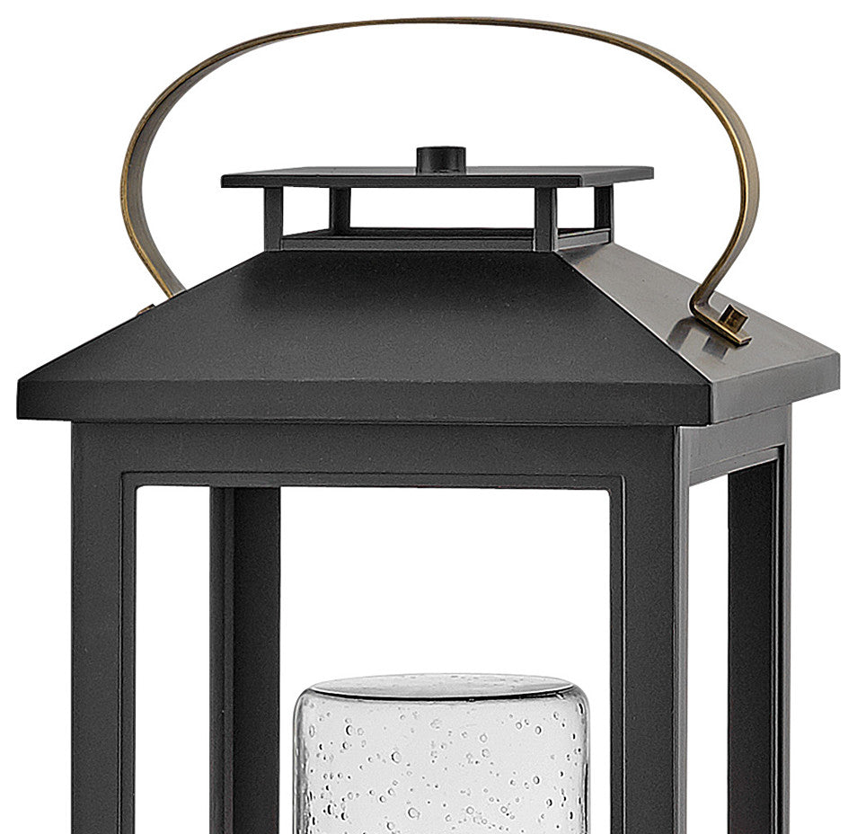 Hinkley Atwater Large Post Top Or Pier Mount Lantern, Black