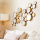 Bubbles Mirror, Gold