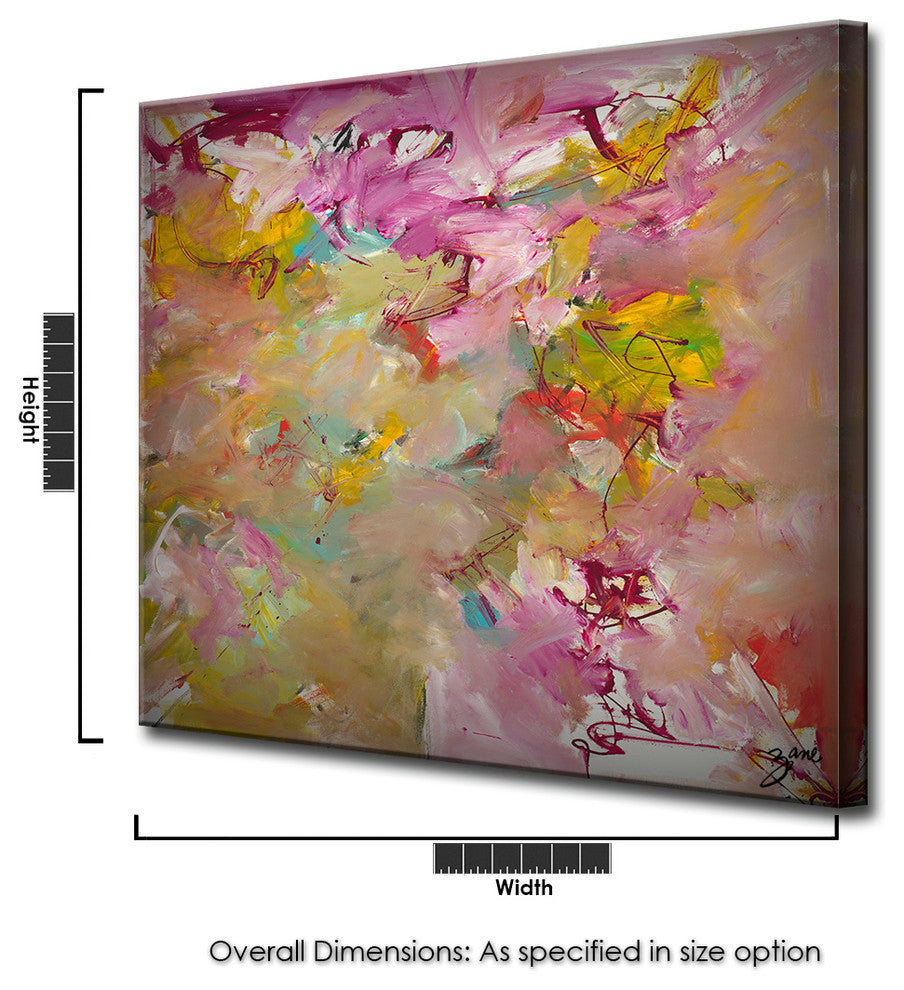 Abstract XI, Canvas Wall Art, 16"x16"