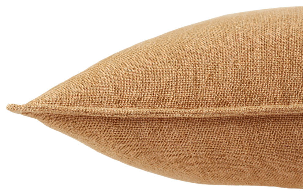 Jaipur Living Blanche Solid Light Terracotta Down Pillow 20"