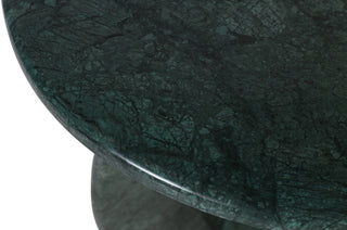 Formentera Marble Coffee Table, Green, End Table