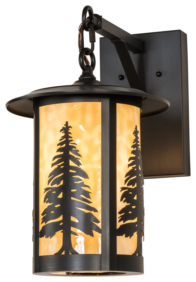 10 Wide Fulton Tall Pines Wall Sconce