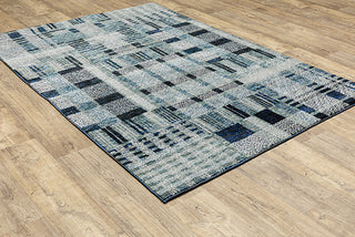 Oriental Weavers Atlas Indoor Rug Blue/Blue 6'7"x9'6"