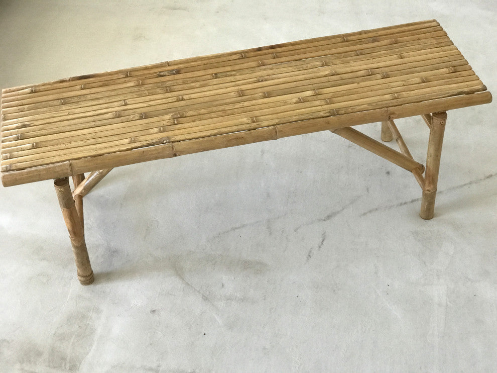 Bamboo Folding Bench