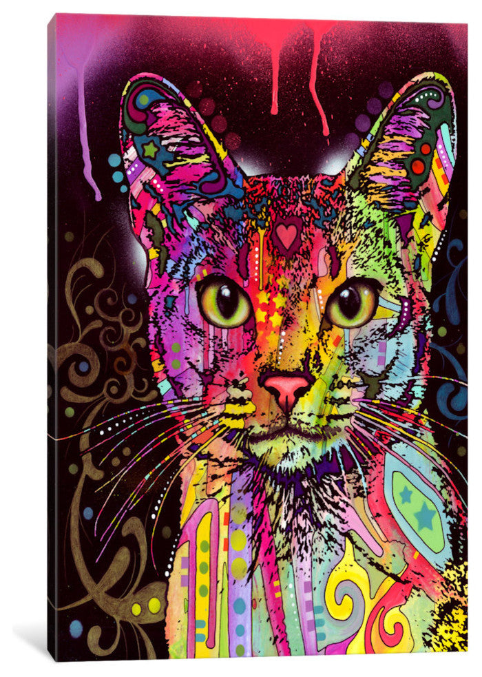 "Abyssinian" Wrapped Canvas Art Print, 18x12x1.5