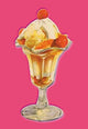 Fruit Sundae - Gallery Wrapped Canvas Art 28" x 42"