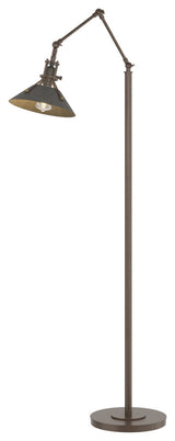 Henry Floor Lamp, Bronze, Natural Iron Accents
