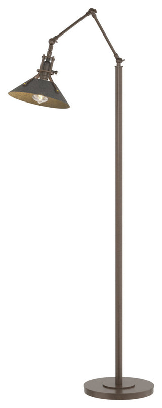 Henry Floor Lamp, Bronze, Natural Iron Accents