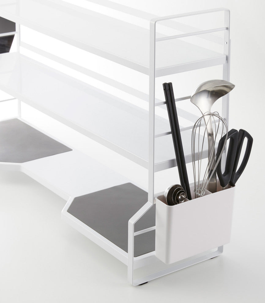 Tower Countertop 3-Shelf Rack, White