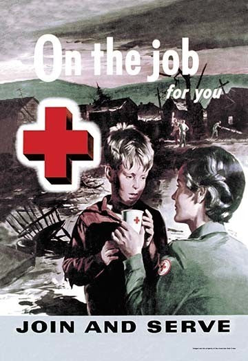 On the Job for You: Join and Serve - Gallery Wrapped Canvas Art 28" x 42"