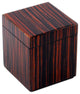 Macassar Ebony Inlay Lacquer Canister